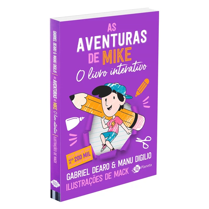 Livro As aventuras de Mike: O livro interativo em Oferta na Shopee