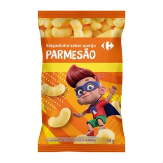 Salgadinho Lua Parmesão Carrefour 80 g