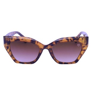 Óculos de Sol Feminino Retro Gateado Mackage - Tartaruga