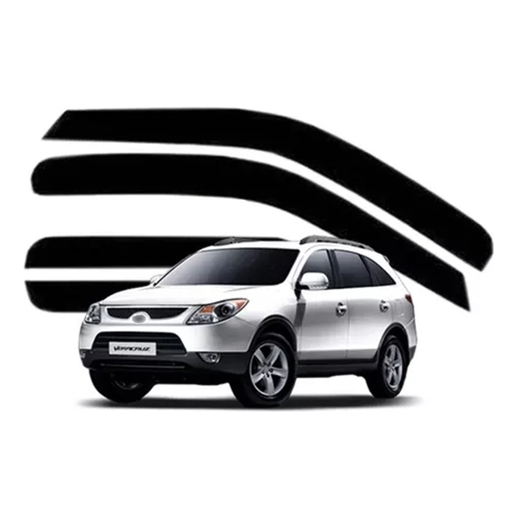 Calha De Chuva Defletor Hyundai Vera Cruz 2007 A 2012 4 Portas Fume Tiger H7480