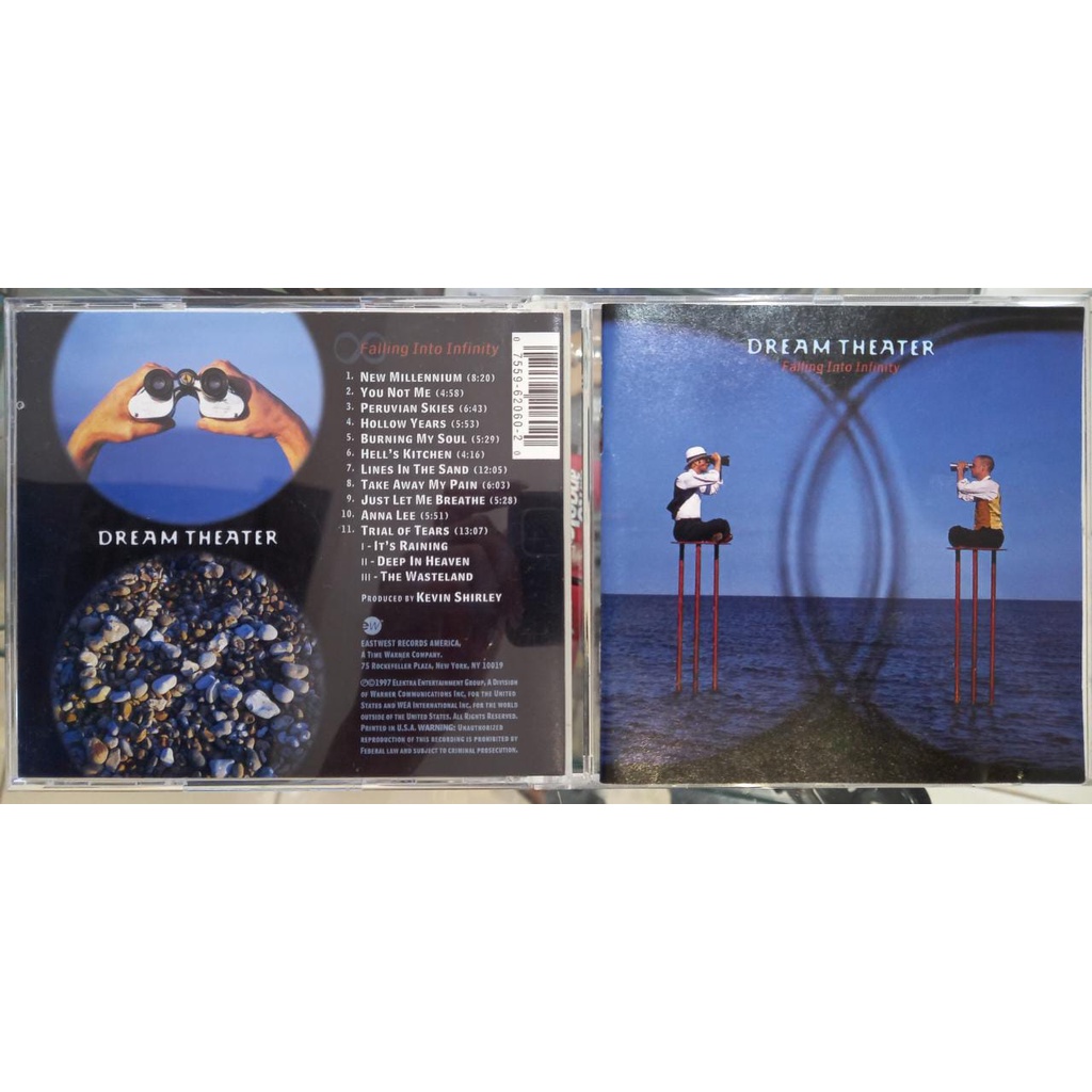 Cd Usado Dream Theater Falling Into Infinity Import CDU10124