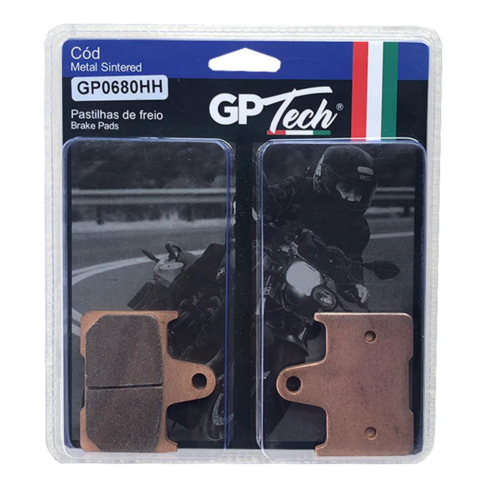 Pastilha Freio GP TECH 0680HH (T) Harley Davidson IRON 883 2014-15 / Roadster 2014-17 / XL 1200 2014-17