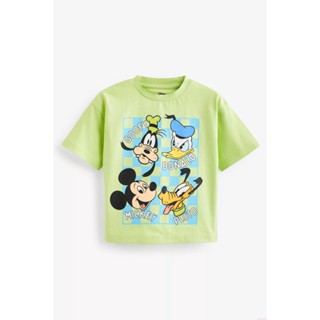 Desenho Popular Animado Mickey Camisetas De Verão Roupas Infantis Manga Curta Moda Infantil Tees Loose Kids