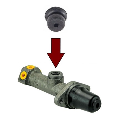 Bujao Vedacao Oleo Freio Cilindro Mestre Simples Fusca em Oferta na Shopee