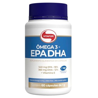 Omega 3 EPA e DHA 60 Caps 1g - Vitafor