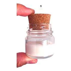 Mini Pote De Vidro 40ml Para Velas Doces Tampa De Rolha 10un