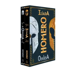 Box Com 2 Livros Homero | Série Clássicos Da Literatura Mundial