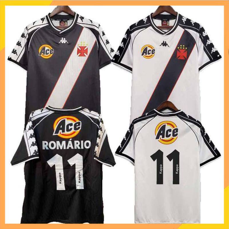 Camisa De Futebol Retro Masculino/2000 DJM Vasco da Gama Romario 11 BJ