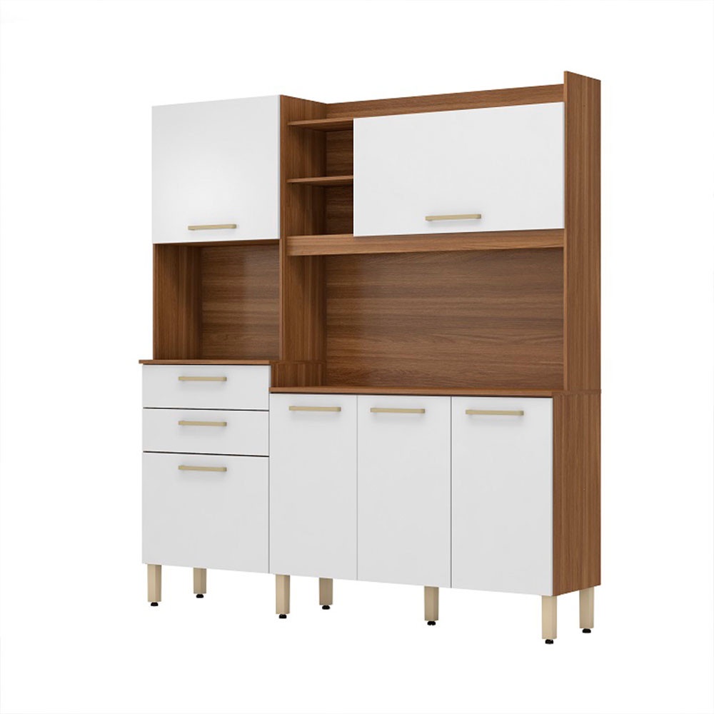 Kit Cozinha Demóbile Select 6 Portas e 2 Gavetas em Oferta na Shopee