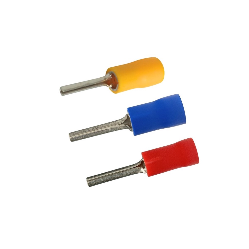 Terminais Pino Agulha (1,5mm / 2,5mm / 4 A 6mm) Kit 30 Peças Resistente Produto Retardante à Chama