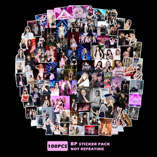 100pcs/set BLACKPINK Sticker Autocolante Coachella Foto Diário Bagagem