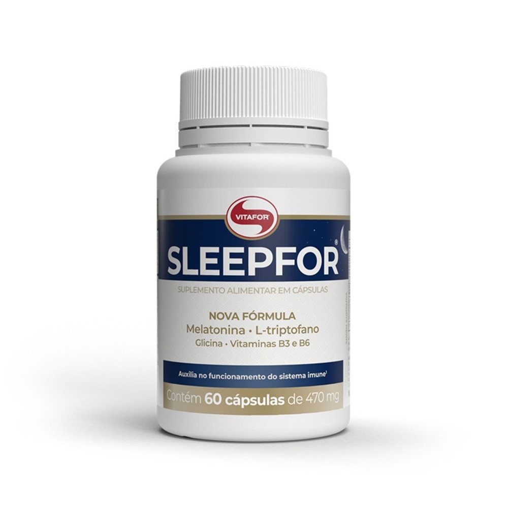 Sleepfor - 60 Cáspulas - Vitafor em Oferta na Shopee