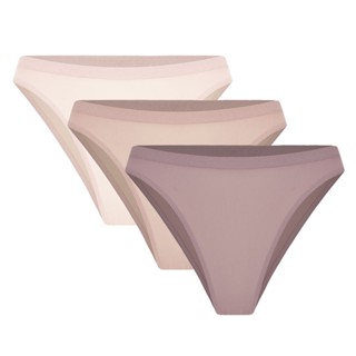 Kit 3 Calcinha Biquini Trifil de Poliamida Varias Cores 4404