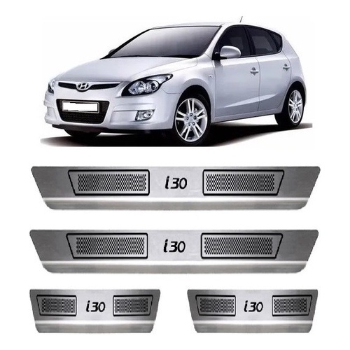 Soleira De Porta Aço Inox Hyundai I30