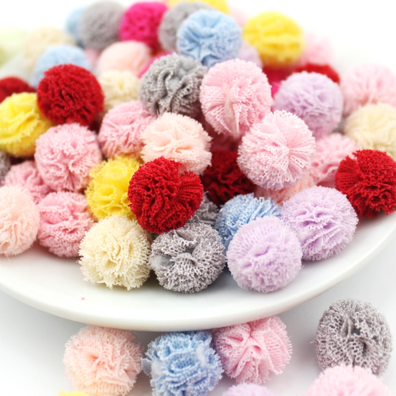 100Pcs 1,5cm Multicolor Elásticos De Malha Elástica Para Bolas Artesanato De Bebês Acessórios A Decoração Do Cabelo em Oferta na Shopee
