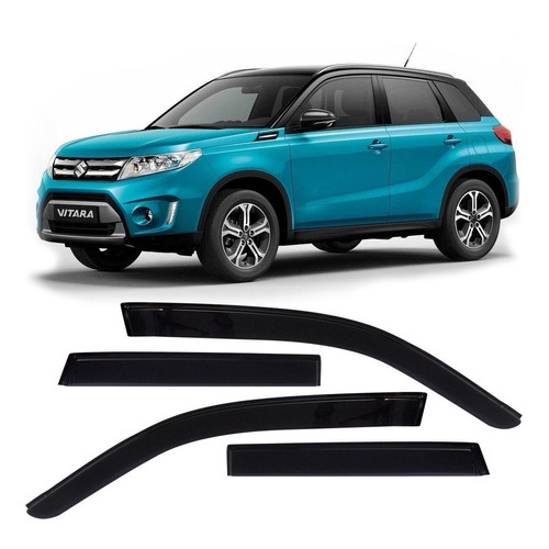 Calha de Chuva Defletor Suzuki Vitara 2016 a 2021 4 Portas Ecoflex