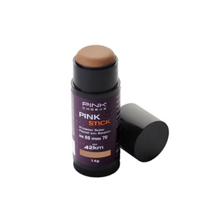 Pink Cheeks Pink Stick FPS 90 FPUVA 70 42Km Protetor Solar Facial com Cor 14g em Oferta na Shopee