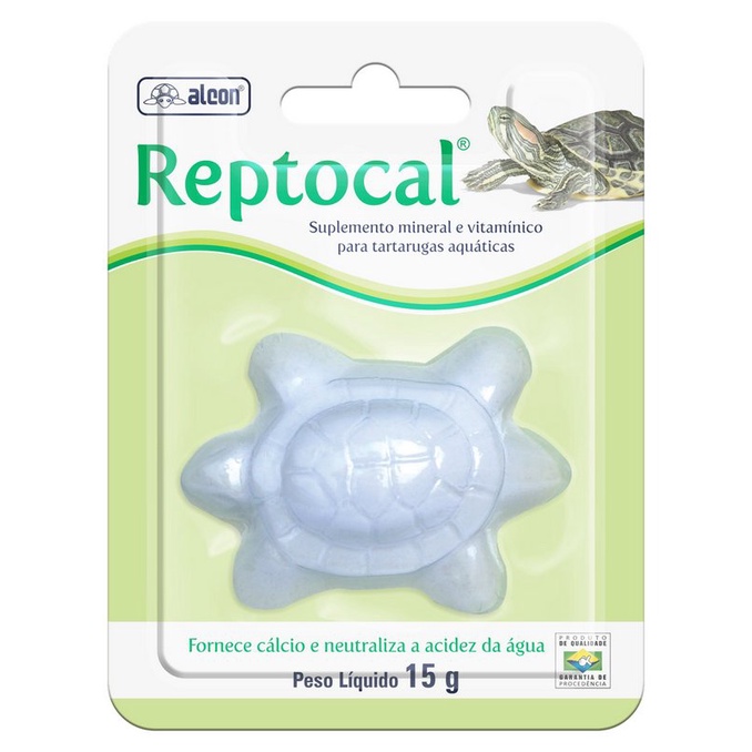 Suplemento de Cálcio Para Tartaruga Alcon Reptocal 15g em Oferta na Shopee