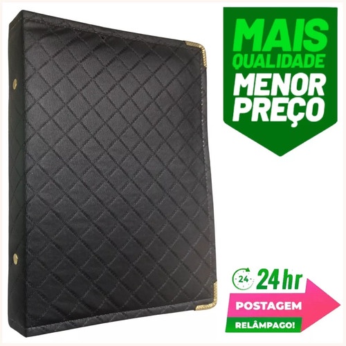 Pasta Para Hinos Hinário Coral Louvores Grupo Igreja Catálogo Promoção (Cor Variável N5 Roman) em Oferta na Shopee