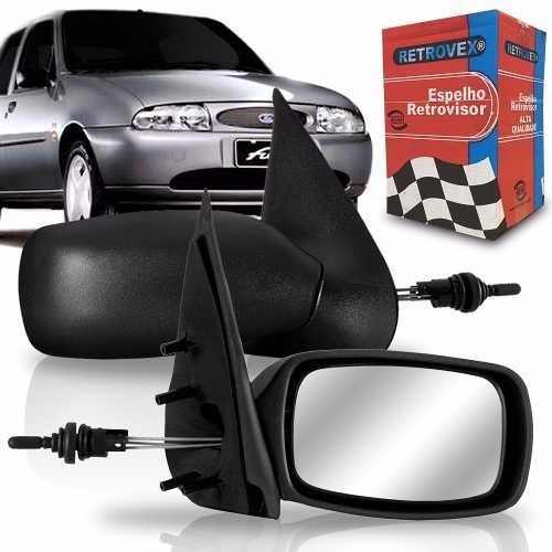 Par Retrovisor Fiesta Street 96 97 98 99 00 01 02 03 C/c