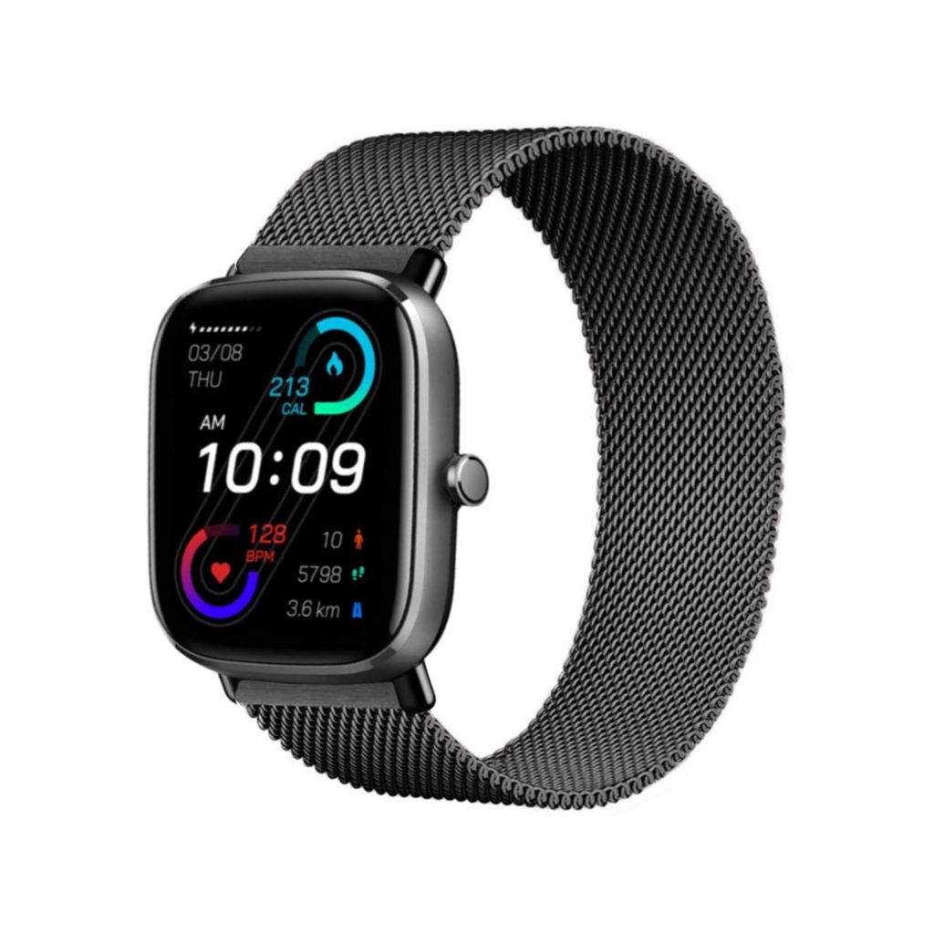 Pulseira Metal Com Fecho Magnético Para Amazfit GTS 2 Mini