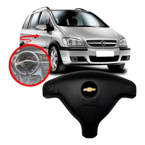 Tampa de Capa Buzina Airbag Volante Corsa Classic Zafira Astra
