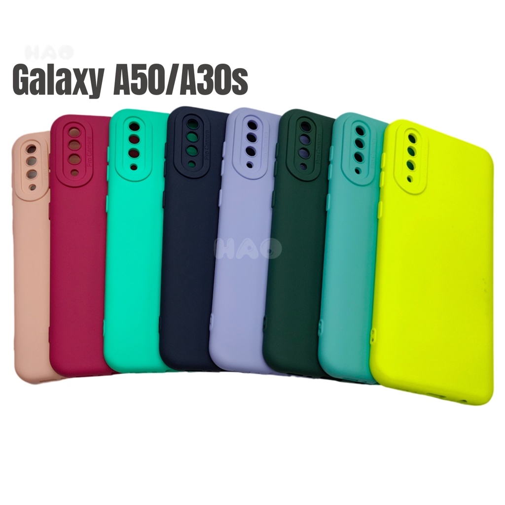 Capa Capinha Silicone Aveludada Case Para Samsung Galaxy A30s/A50 em Oferta na Shopee