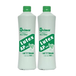 2 Lutex Removedor de Esmalte de 500ml