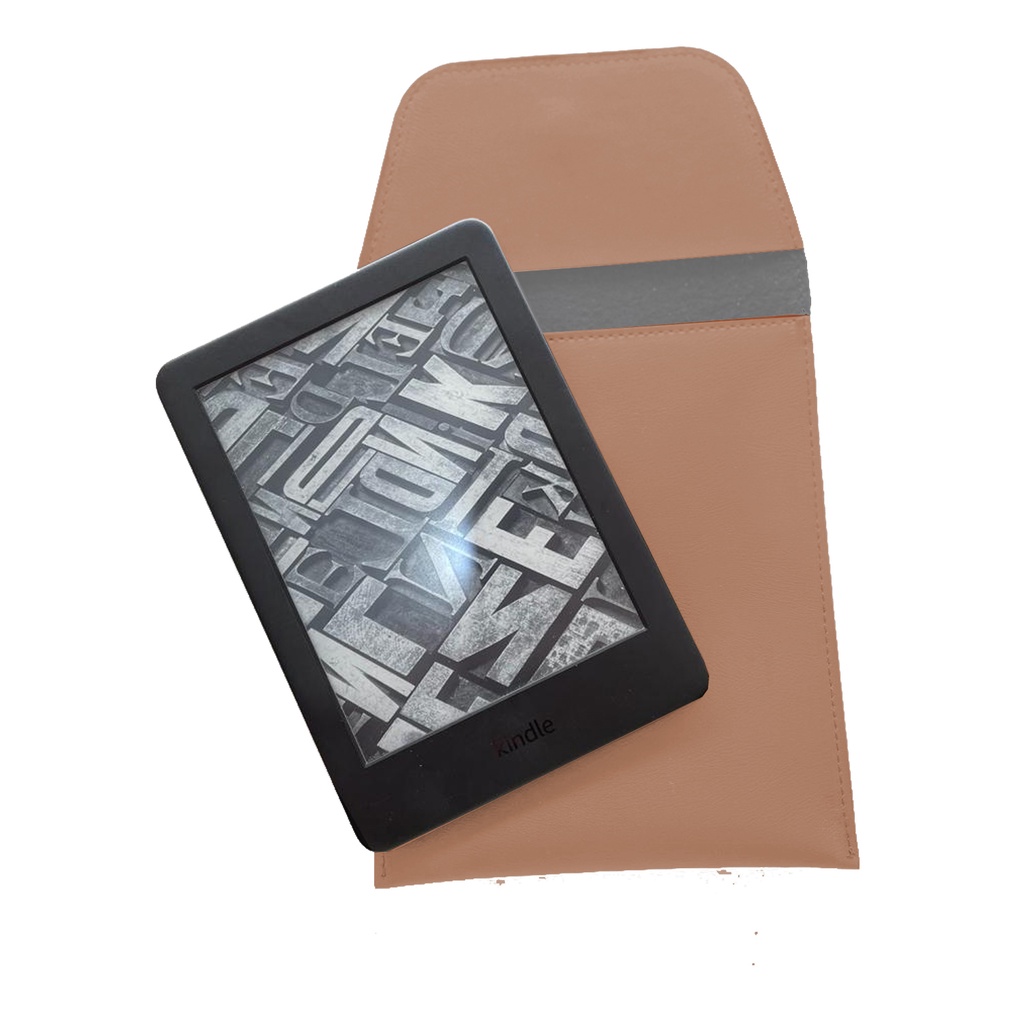 Case Capa Para Kindle Couro Ecológico Nude