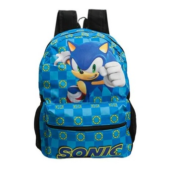 Mochila Escolar Sonic Bolsa Costas jogo top 2022 em Oferta na Shopee