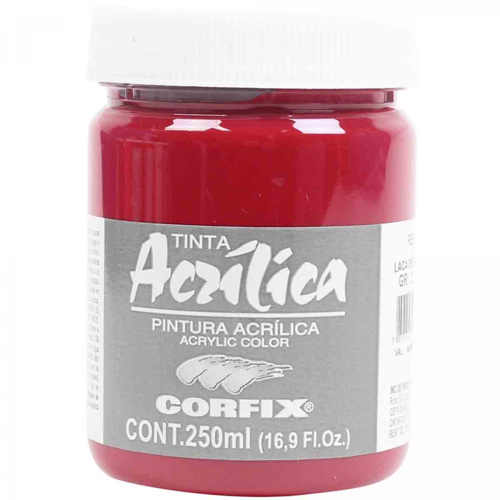 Tinta Acrilica Corfix G2 91 Laca de Garanca Rosa Antigo 250ml