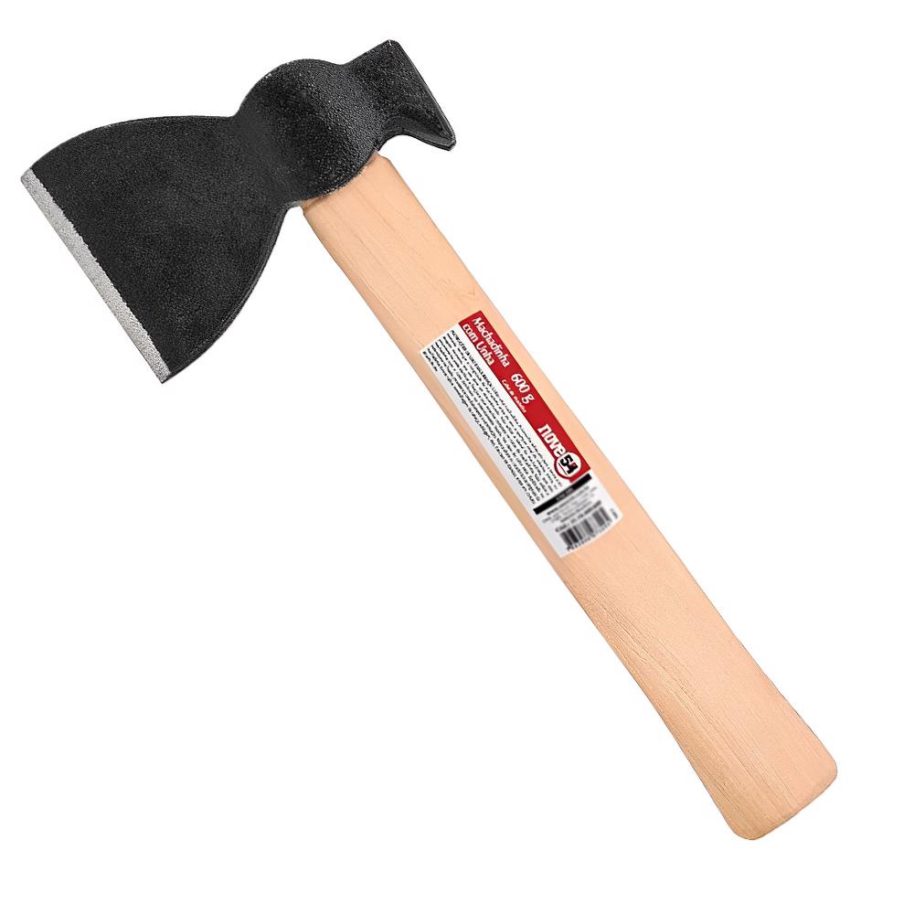 Machadinha de Ferro Tipo Unha Cabo Madeira 600 g NOVE54