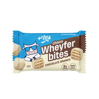 ChocoWheyfer Bites Chocolate Branco 35g - Mais Mu