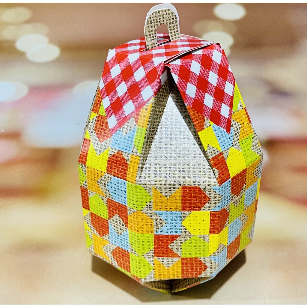 10 Caixa Balão Festa Junina (P) Bão Demais Sô 4397  (Junina Ideia 2023)//