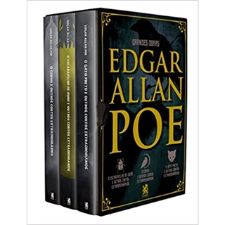 Grandes Obras Edgar Allan Poe | Box com 3 Livros em Oferta na Shopee