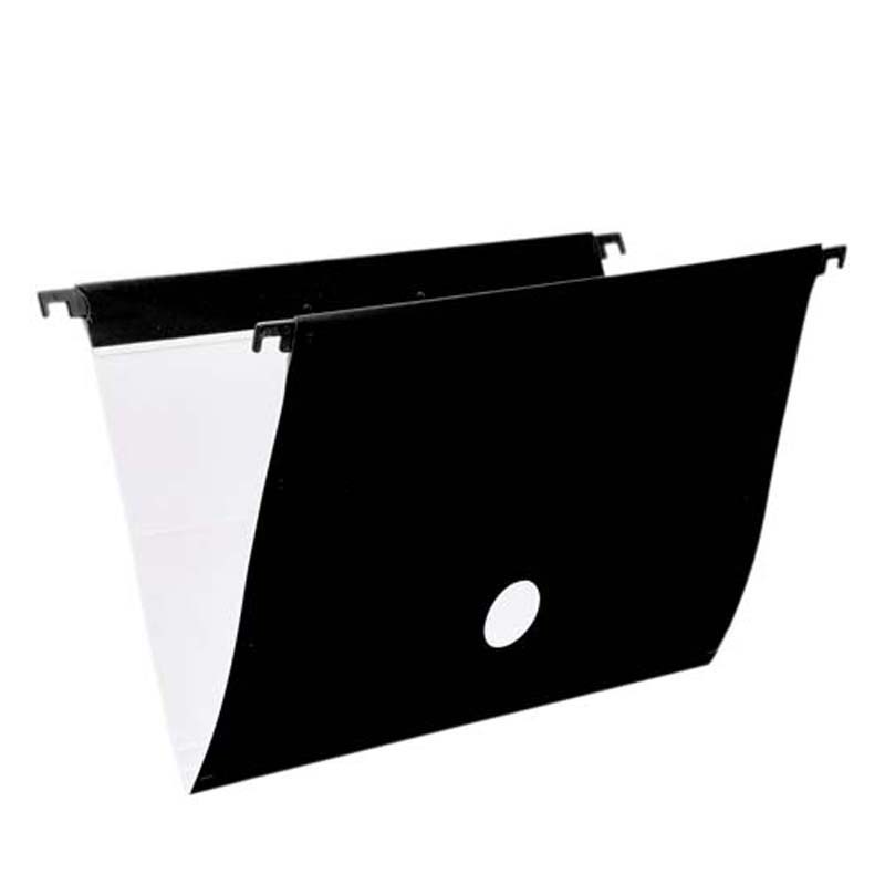 Pasta suspensa Delloplus preta 0099.P c/6 unidades Dello em Oferta na Shopee