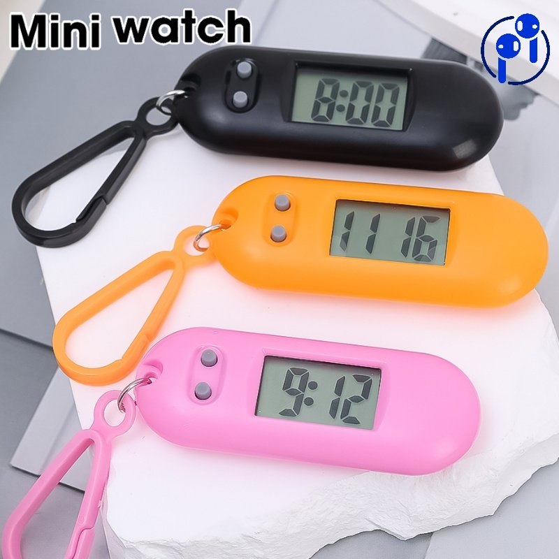 Chaveiros Portáteis Suspensíveis Mochilas De Bolso Relógio Eletrônico/Chaveiro Mini Digital Silencioso Suprimentos Para Exame De Trabalho em Oferta na Shopee