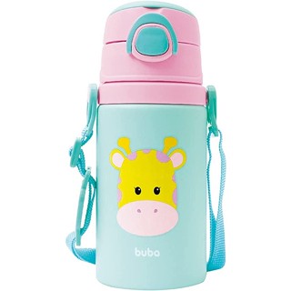 GARRAFINHA DE ALUMINIO ANIMAL FUN GIRAFA BUBA