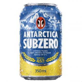 Cerveja Antartica Subzero Pilsen 350ml