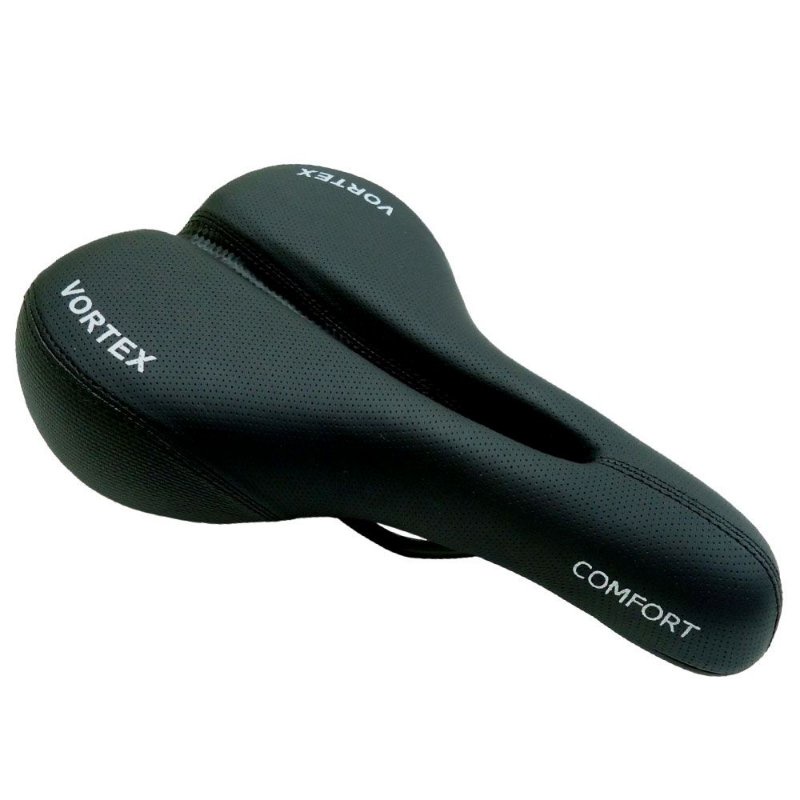 Banco Selim Bike MTB Vortex Confort Vazado 180mm Largura Super Confortável