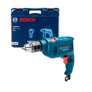 Furadeira de Impacto Bosch GSB 550 550W com maleta em Oferta na Shopee