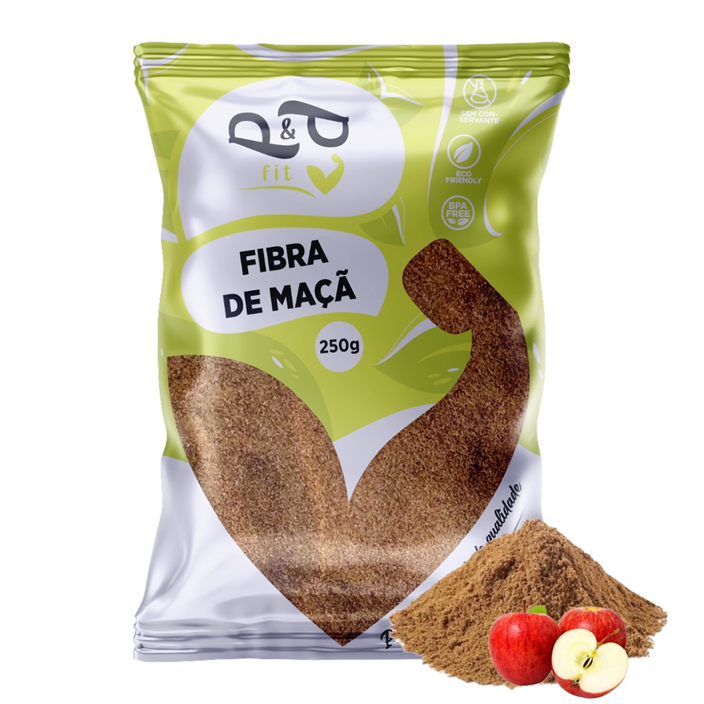 Fibra/Farinha de Maçã 250g - P&P