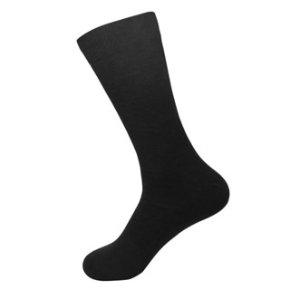 Meia Social de Algodão - Preto
