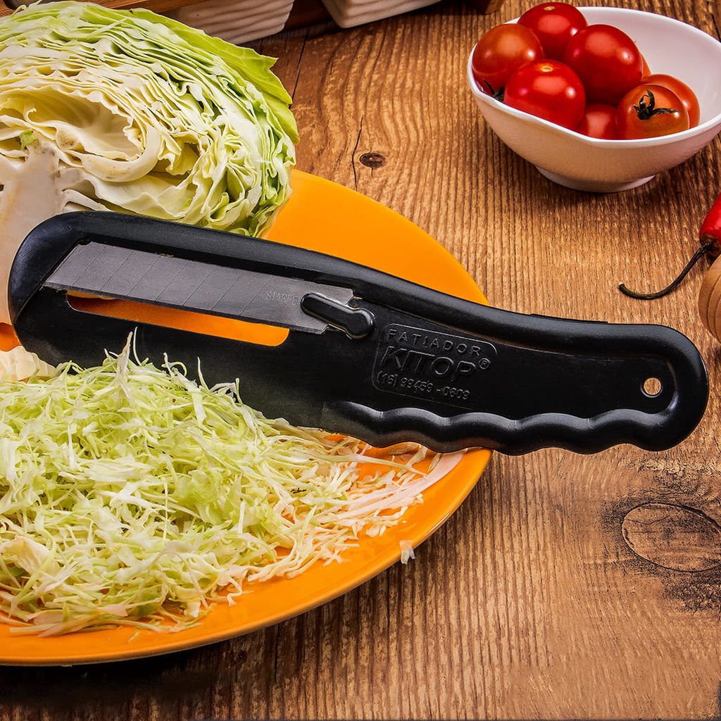 Fatiador de Legumes KITOP Corte Preciso e Fino Envio Imediato Ultra Rápido