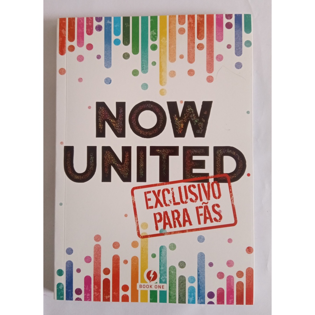 LIVRO, NOW UNITED EXCLUSIVO PARA FÃS