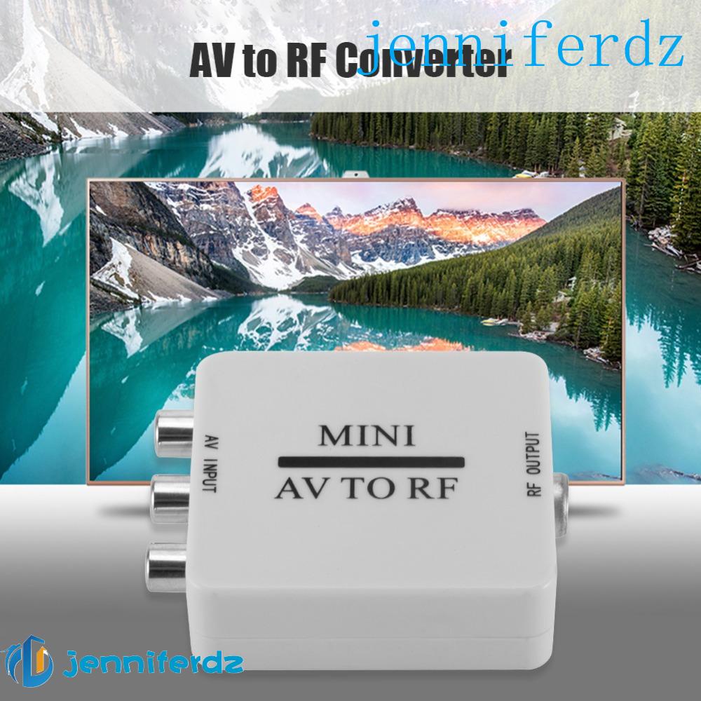 Amplificador AJENNIFER AV Para RF , RCA TV Switcher Conversor 61.25 Mhz Com Linha HD em Oferta na Shopee