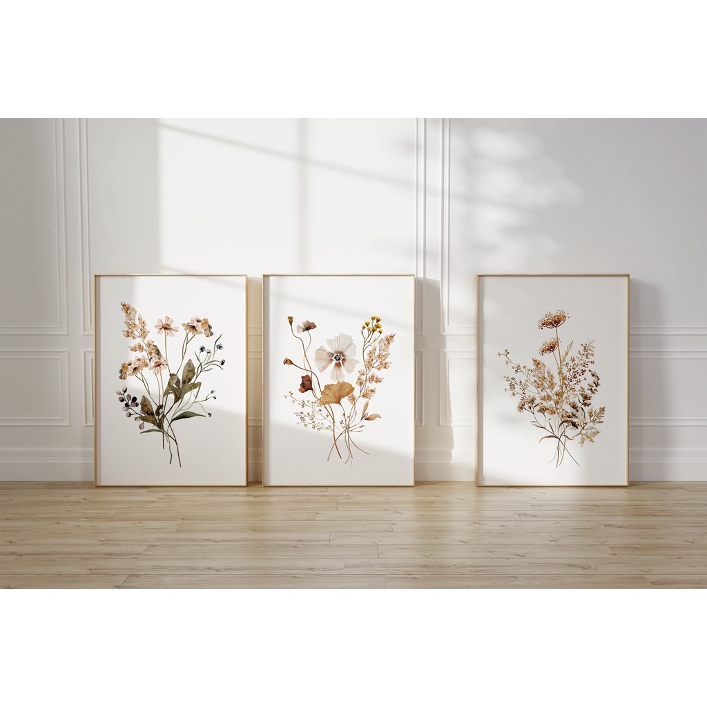 Quadro Decorativo Folhas Tropical Botânico minimalista ,