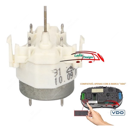 Motor Passo Painel Velocímetro Rpm Combustivel Gol G3 Vdo