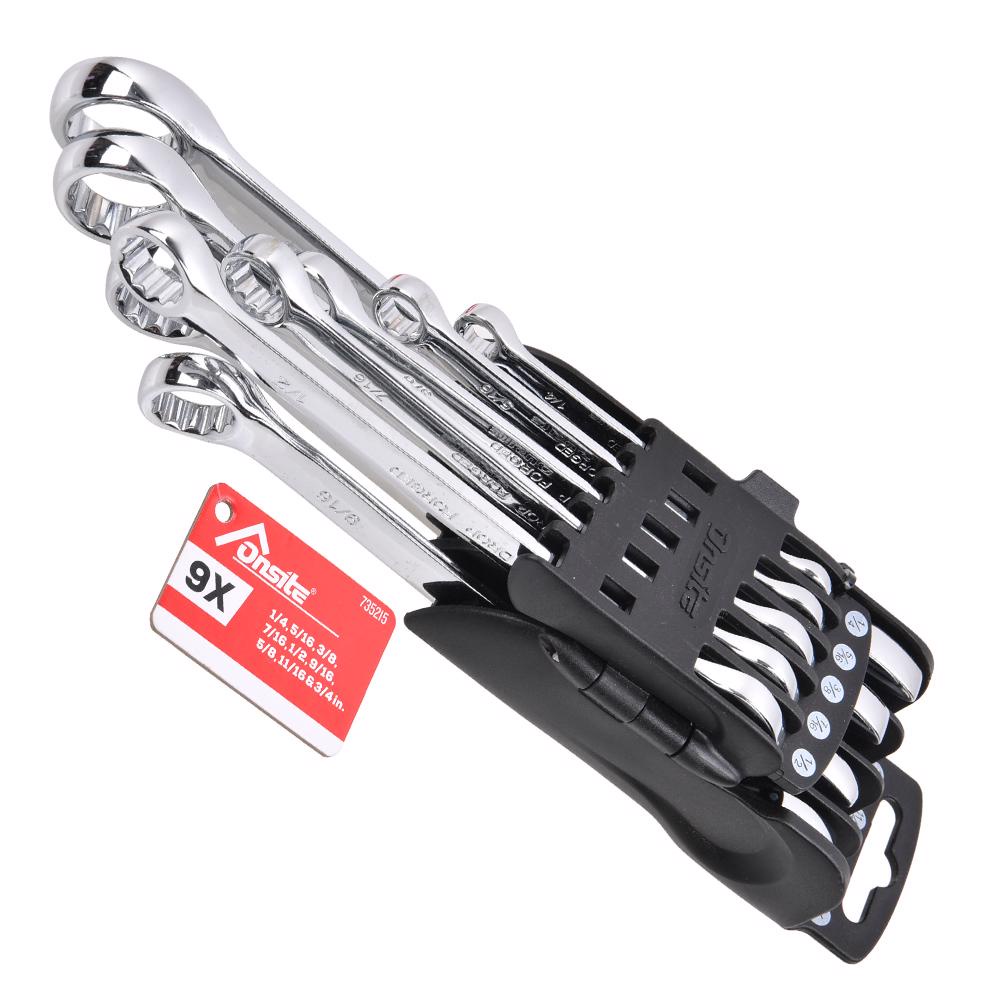 Jogo de Chaves Combinadas 1/4'' á 3/4'' 9 Peças (735215) - Onsite em Oferta na Shopee