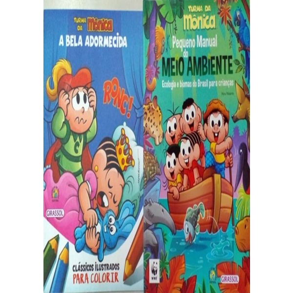 Livro - Pack Turma Da Monica - Pequeno Manual Do Meio Ambiente